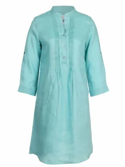 Vicci Germany Kleider*Damen Tunikakleid türkis uni