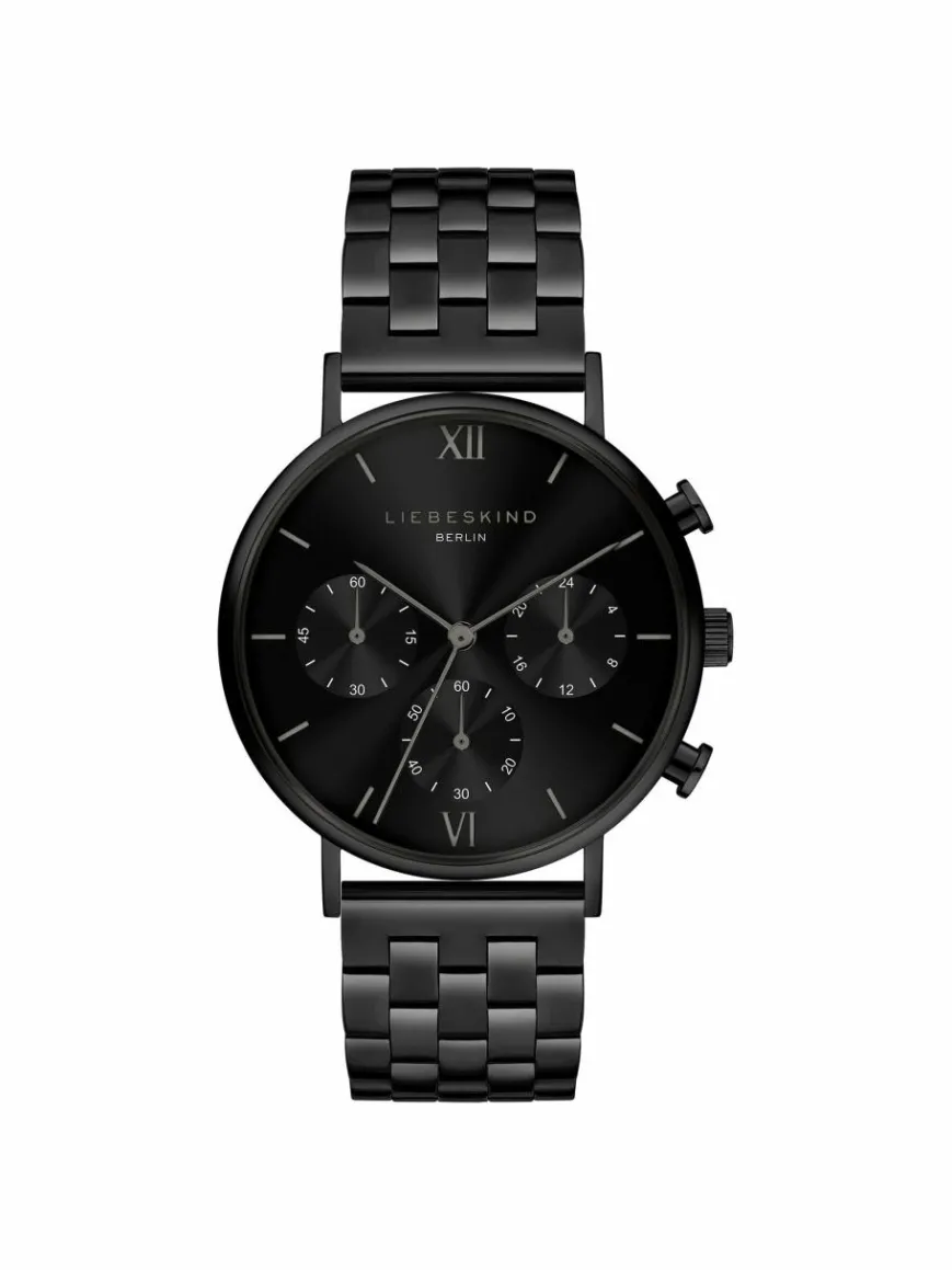 Liebeskind Berlin Uhren*Damen Uhr schwarz uni