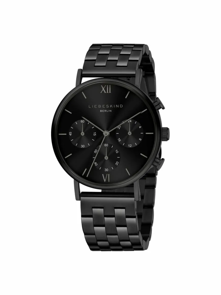 Liebeskind Berlin Uhren*Damen Uhr schwarz uni