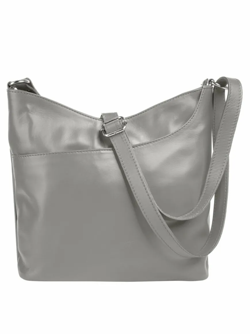 Samantha Look Taschen & Rucksäcke*Damen Umhängetasche grau uni