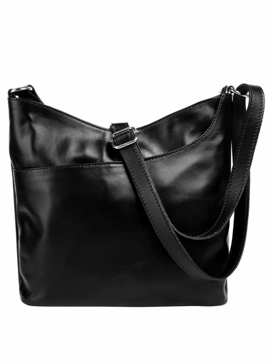 Samantha Look Taschen & Rucksäcke*Damen Umhängetasche schwarz uni