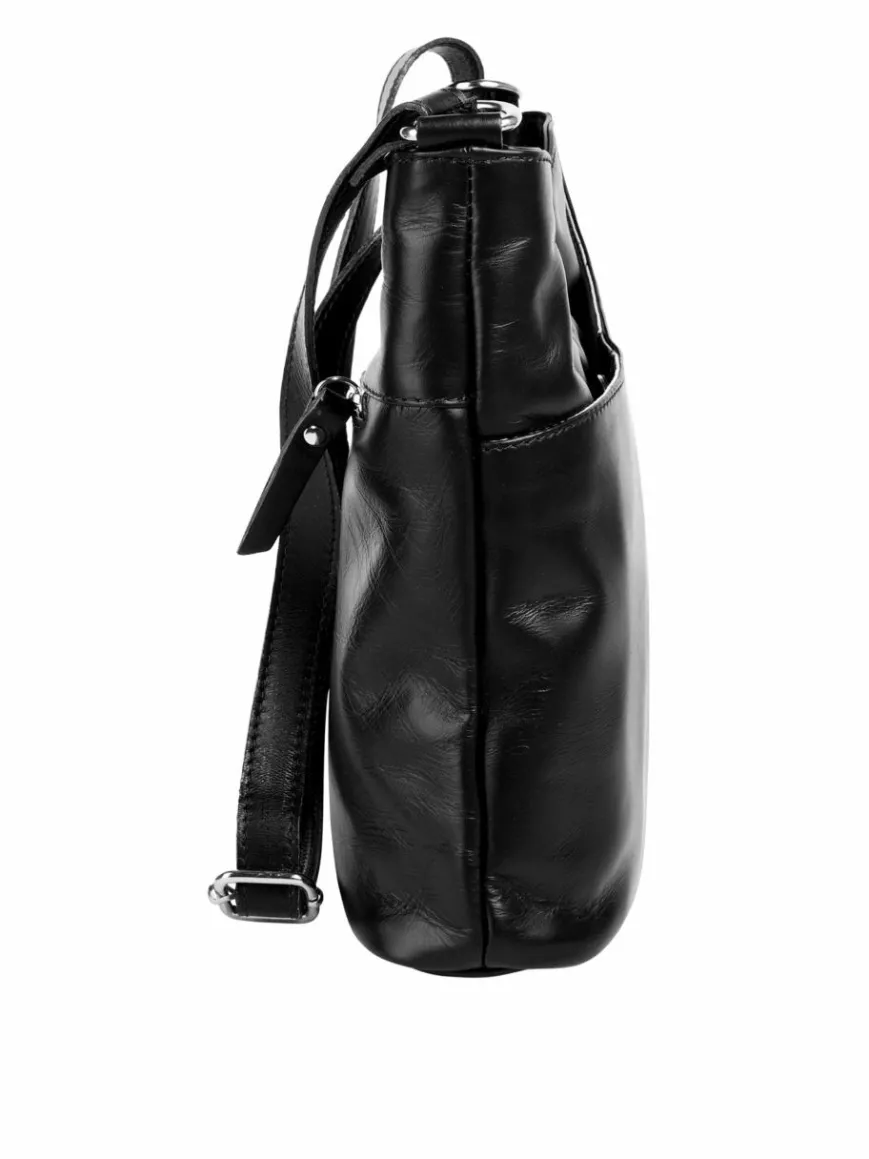 Samantha Look Taschen & Rucksäcke*Damen Umhängetasche schwarz uni