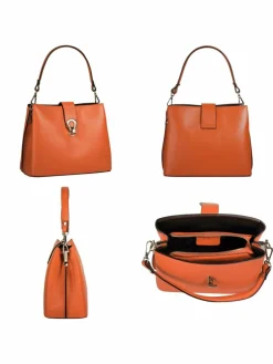 Cluty Taschen & Rucksäcke*Damen Umhängetasche orange uni