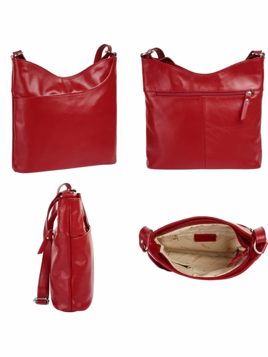 Samantha Look Taschen & Rucksäcke*Damen Umhängetasche rot uni