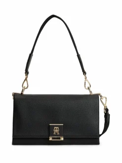 Tommy Hilfiger Taschen & Rucksäcke*Damen Umhängetasche schwarz uni