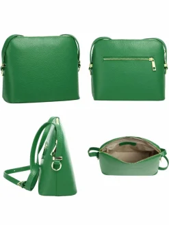 Cluty Taschen & Rucksäcke*Damen Umhängetasche grün uni