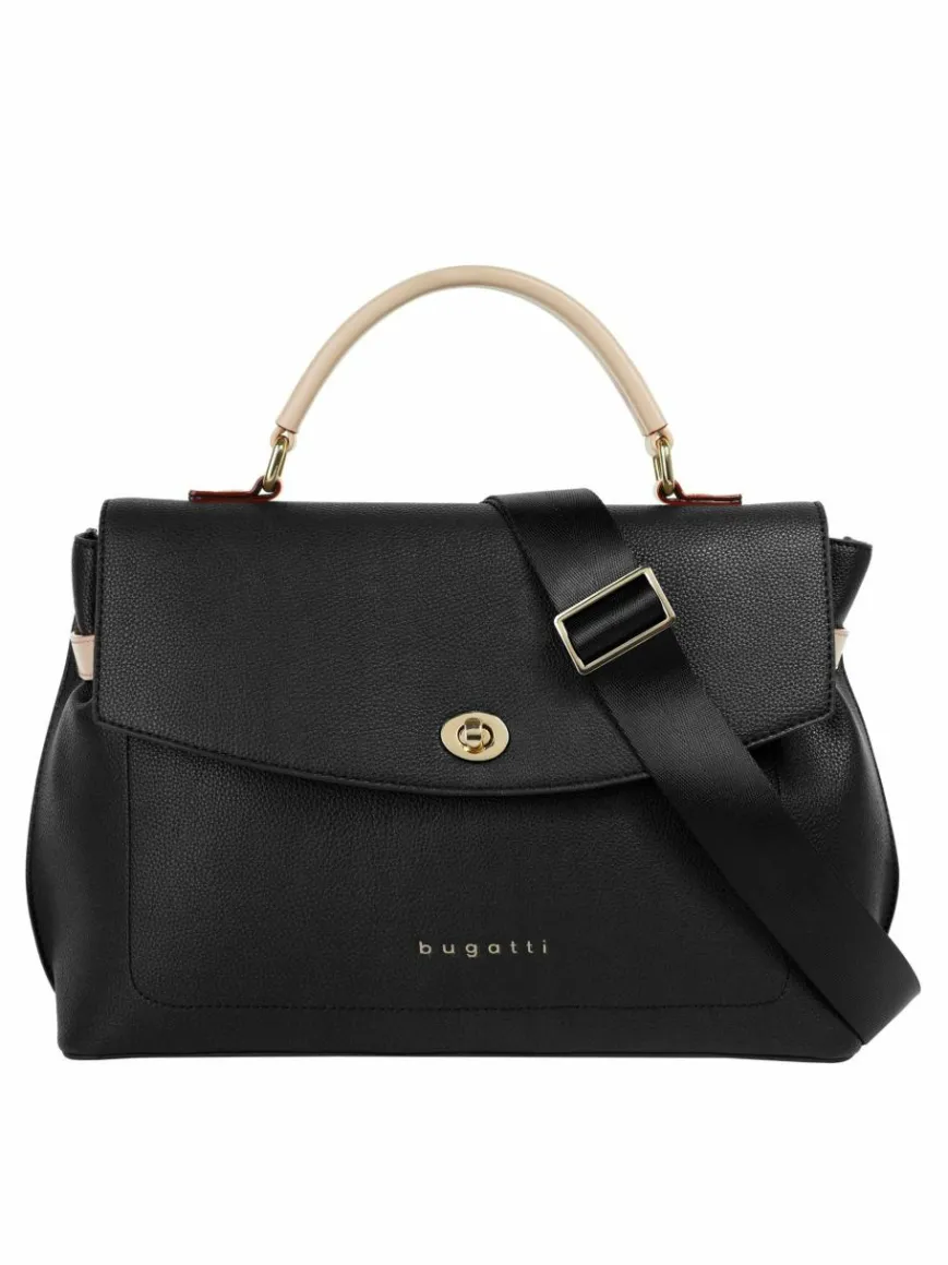 Bugatti Taschen & Rucksäcke*Damen Umhängetasche schwarz uni