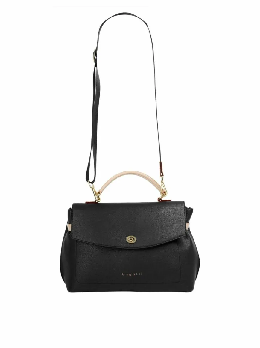 Bugatti Taschen & Rucksäcke*Damen Umhängetasche schwarz uni