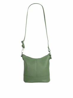 Cluty Taschen & Rucksäcke*Damen Umhängetasche grün uni