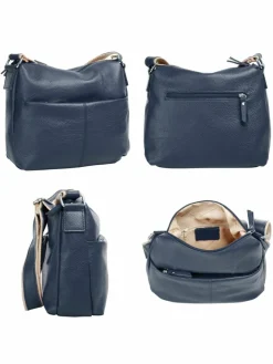 Samantha Look Taschen & Rucksäcke*Damen Umhängetasche blau uni