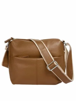 Samantha Look Taschen & RucksÀcke*Damen UmhÀngetasche cognac uni