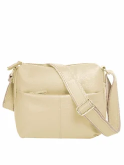 Samantha Look Taschen & Rucksäcke*Damen Umhängetasche beige uni