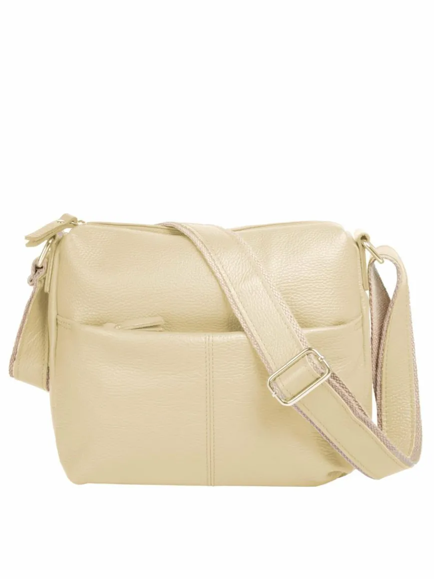 Samantha Look Taschen & Rucksäcke*Damen Umhängetasche beige uni