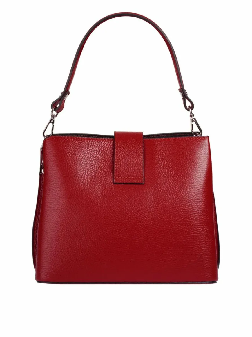 Cluty Taschen & Rucksäcke*Damen Umhängetasche rot uni