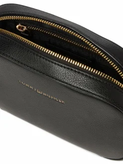 Tommy Hilfiger Taschen & Rucksäcke*Damen Umhängetasche schwarz uni