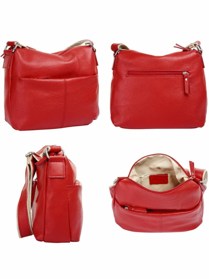 Samantha Look Taschen & Rucksäcke*Damen Umhängetasche rot uni