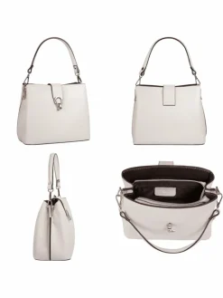 Cluty Taschen & Rucksäcke*Damen Umhängetasche weiß uni