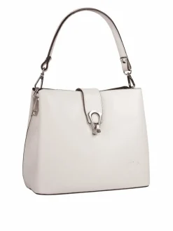 Cluty Taschen & Rucksäcke*Damen Umhängetasche weiß uni