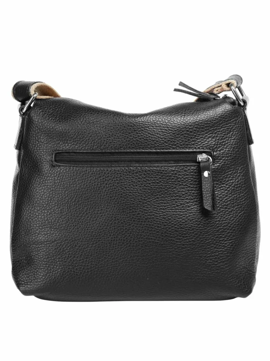 Samantha Look Taschen & Rucksäcke*Damen Umhängetasche schwarz uni