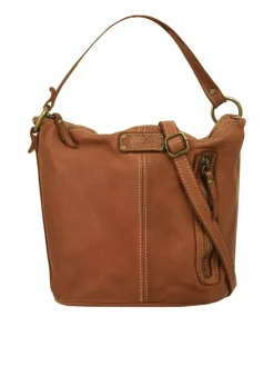 Cluty Taschen & RucksÀcke*Damen UmhÀngetasche cognac uni