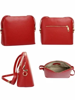 Cluty Taschen & Rucksäcke*Damen Umhängetasche rot uni