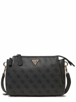 GUESS Taschen & Rucksäcke*Damen Umhängetasche anthrazit gemustert