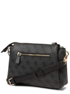 GUESS Taschen & Rucksäcke*Damen Umhängetasche anthrazit gemustert