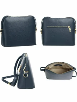Cluty Taschen & Rucksäcke*Damen Umhängetasche blau uni