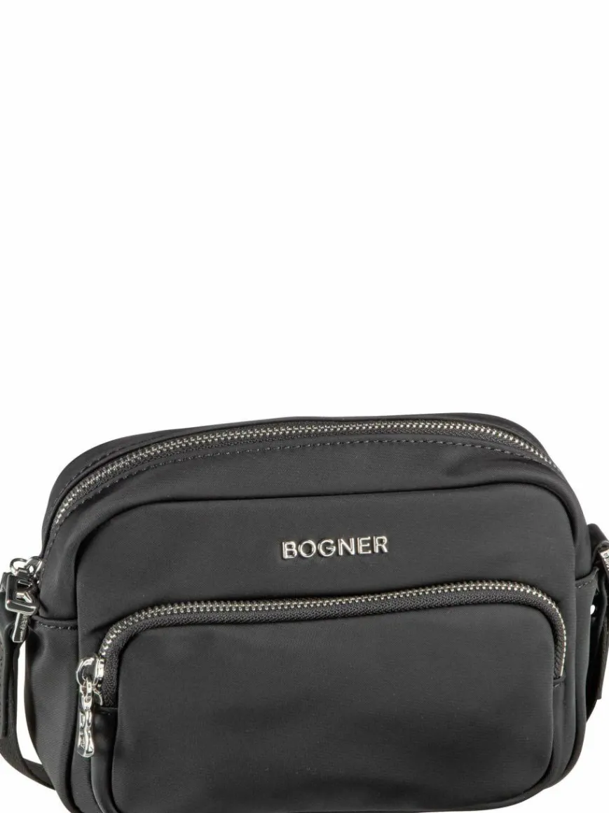 Bogner Accessoires Taschen & Rucksäcke*Damen Umhängetasche - Klosters Lidia ShoulderBag XSHZ schwarz uni