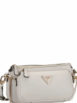 GUESS Taschen & Rucksäcke*Damen Umhängetasche - Noelle II Double Pouch CB beige uni