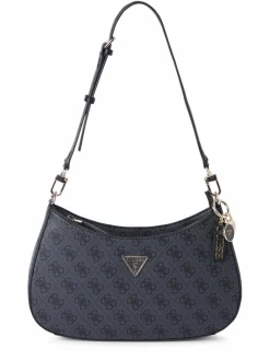 GUESS Taschen & Rucksäcke*Damen Umhängetasche - Noelle anthrazit gemustert