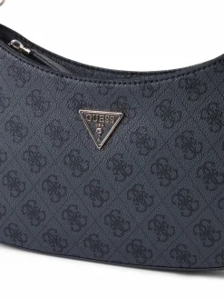 GUESS Taschen & Rucksäcke*Damen Umhängetasche - Noelle anthrazit gemustert