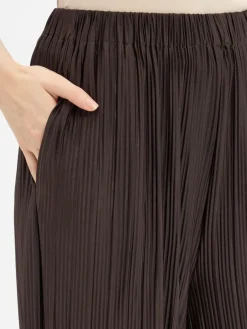 Samsøe Samsøe Hosen*Damen Weite Hose - Uma schoko uni