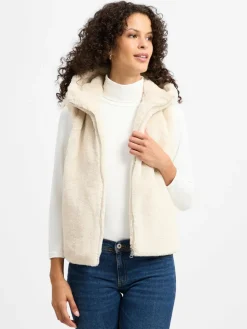 Marie Lund Jacken & Westen*Damen Weste beige uni