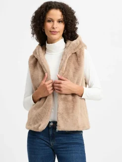 Marie Lund Jacken & Westen*Damen Weste melange uni