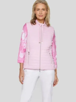 RABE Jacken & Westen*Damen Weste rosa uni