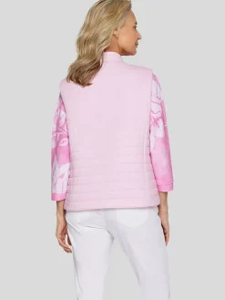 RABE Jacken & Westen*Damen Weste rosa uni