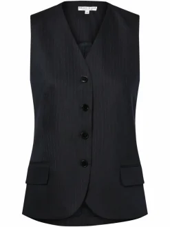 Marie Lund Blazer*Damen Weste marine gestreift