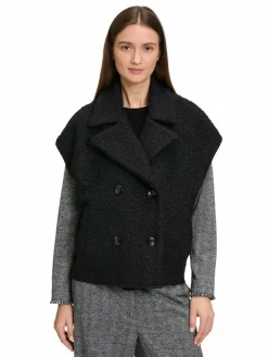 Betty & Co Jacken & Westen*Damen Weste schwarz uni