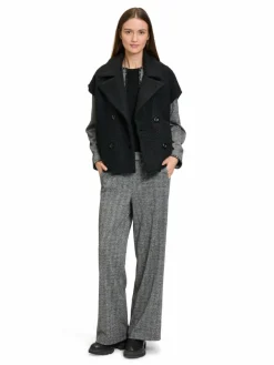 Betty & Co Jacken & Westen*Damen Weste schwarz uni