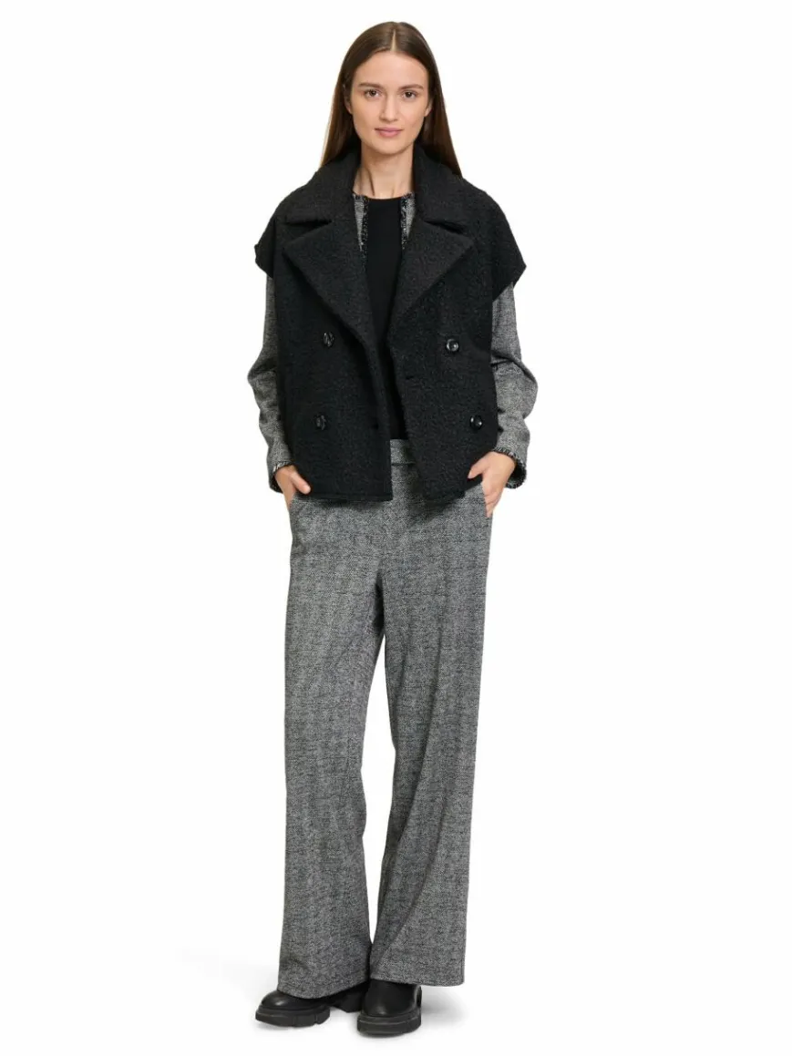 Betty & Co Jacken & Westen*Damen Weste schwarz uni