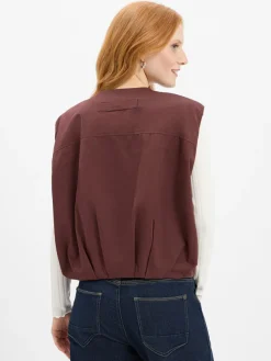 HUGO Jacken & Westen*Damen Weste - Azelda-1 nougat uni