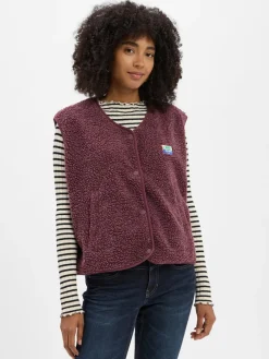 american vintage Jacken & Westen*Damen Weste - Hoktown rosenholz uni