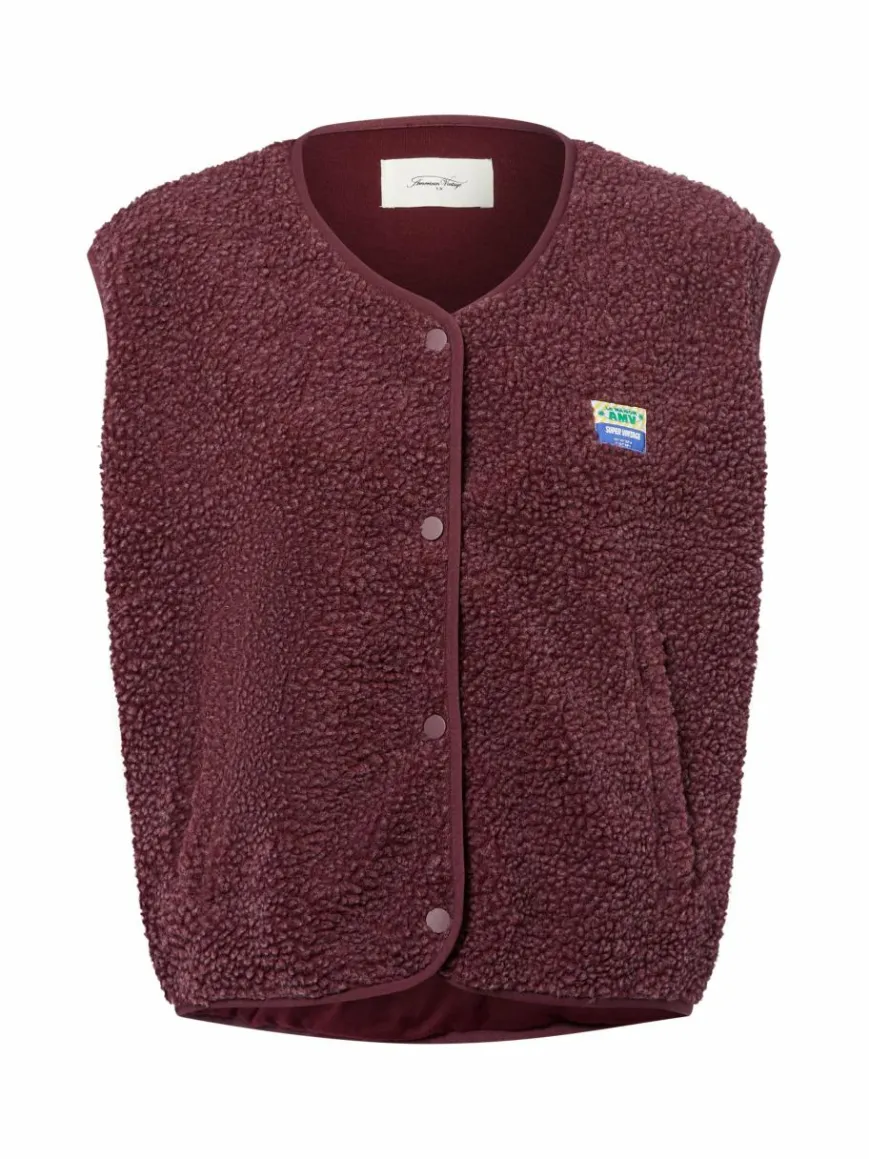 american vintage Jacken & Westen*Damen Weste - Hoktown rosenholz uni