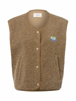 american vintage Jacken & Westen*Damen Weste - Hoktown braun uni