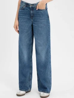 Drykorn Jeans*Damen Wide Fit Jeans - Flung medium stone uni