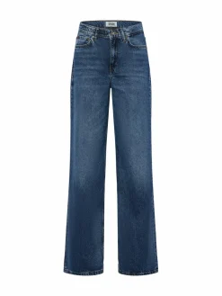 Drykorn Jeans*Damen Wide Fit Jeans - Flung medium stone uni