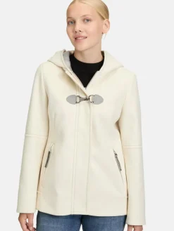 Amber & June Jacken & Westen*Damen Winterjacke beige uni