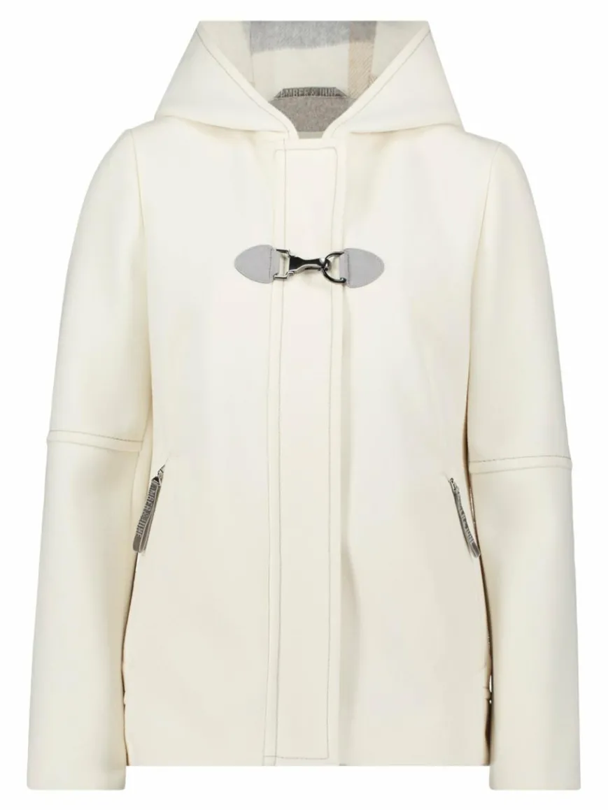 Amber & June Jacken & Westen*Damen Winterjacke beige uni