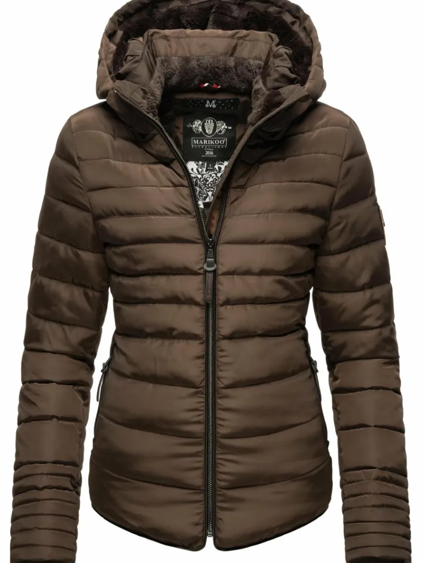 Marikoo Jacken & Westen*Damen Winterjacke - Amber schoko uni